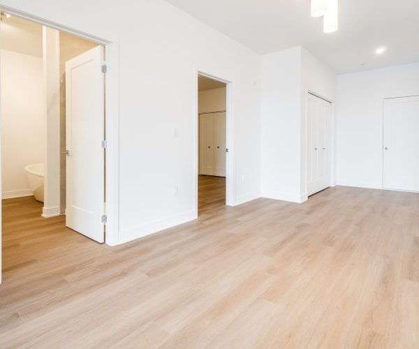 condo moderne éclairé