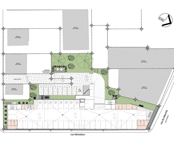 plan schéma du 50 rue nicholson